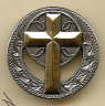 Silver Bolo with Gold Cross